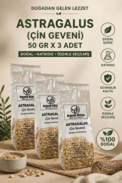 OB Organik Bitkim Astragalus (ÇİN GEVENİ) 50 gr X 3 Adet