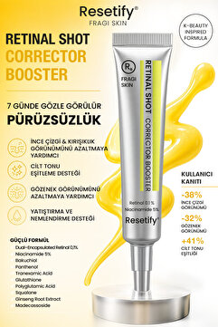 RESETIFY Retinal (%0,1) Shot Corrector Booster Krem 20 ML