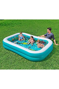 Bestway 3D Undersea Adventure Şişirilebilir Oyun Havuzu 2,62 m x 1.75 m x 51 cm