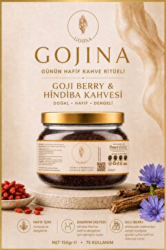 GOJİNA Goji Berry & Hindiba Kahvesi - (75 Kullanım) Net 150gr