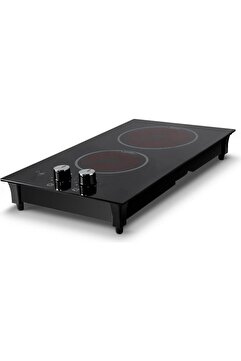 Luxell V3-02p Ikili Vitroseramik Elektrikli Set Üstü Ocak