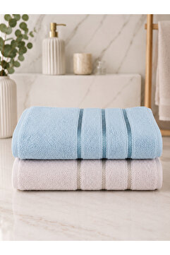 HOME MOD STORE 90x150 cm Mega Büyük Boy Ekonomik Banyo Havlusu 2’li Set & Yumuşak & Emici