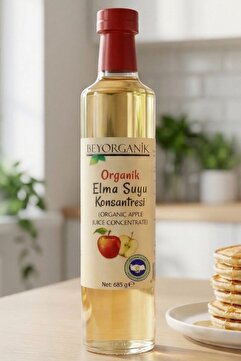 BEYORGANİK Organik Elma Suyu Konsantresi 685gr (PESTİSİT ANALİZLİ)