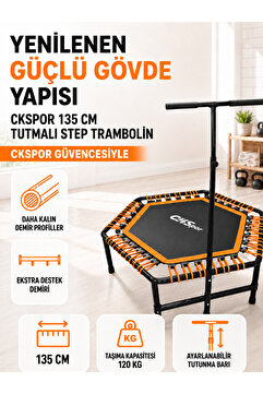 SLİPT Slipt 135 Cm Altıgen Step Trambolin