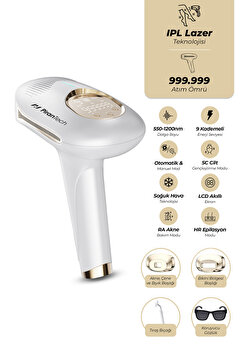 PiranTech BHRL-08 Buz Lazer Epilasyon 999.999 Atım- Cilt Gençleştirici- Akne Giderici- Lazer Epilasyon Aleti