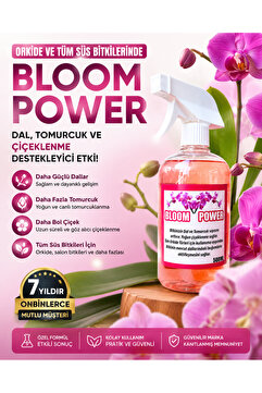 Bloom Power Orkide Ve Tüm Süs Bitkileri Için En Iyi Çiçek , Dal Ve Tomurcuk Gelişim Desteği 500 ml