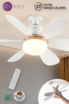JOYSIDEA | LED Işıklı Uzaktan Kumandalı Tavan Vantilatörü QYSF-300
