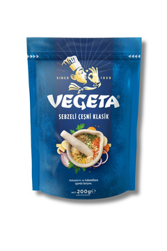 Vegeta Klasik Sebzeli Çeşni 200 g – Doğal Sebze Aromalı Çok Amaçlı Baharat Karışımı