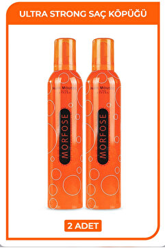 Morfose Ultra Strong Turuncu Köpük 350 ml 2 Adet