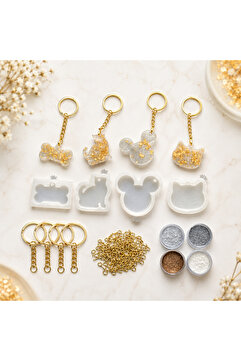 cnk craft shop Epoksi Başlangıc Kalıp Seti, Epoksi Başlangıç Set , Epoksi Reçine , Epoksi Silikon Kalıp