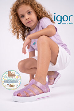 IGOR Star Bebek & Çocuk Sandalet Ayakkabı S10171-033Lila