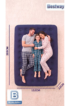 Bestway 67003 203X152 Çift Kişilik Şişme Yatak