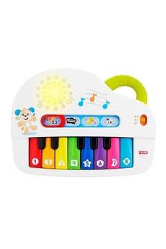 Fisher Price Eğlen &amp; Öğren Işıklı ve Eğlenceli Oyuncak Piyano Türkçe GTW20