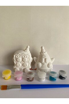 libres craft 3D İkili sevgiliye çocuklara hediyelik eğlenceli aktivite boyama seti