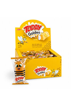 Elvan Today Goldies Ballı-Sütlü 35 Gram 24 Adet (1 Kutu)