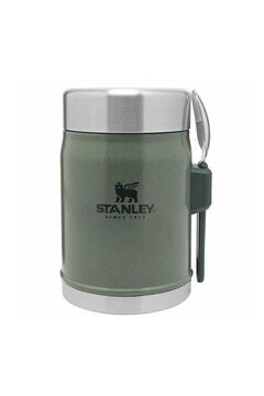 Stanley Classic Legendary Kaşıklı Yemek Termosu 0.4L Termos Kamp Matara YEŞİL
