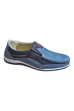 HON'S Erkek ayakkabı casual günlük Hakiki Nubuk Deri, Ortopedik Taban Klasik Ayakkabı ( Model AU01 )