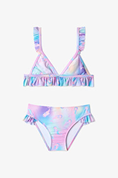 Penti Kız Çocuk Deniz Kızı Üçgen Bikini Takımı