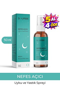 SOURBE Uyku ve Yastık Spreyi 50 ml | Okaliptüs Nane Biberiye Karışımı | Sleep & Pillow Spray