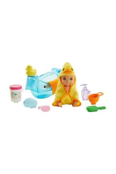 Barbie Bebek Bakıcısı Özellikli Minik Bebekler Ghv83 - Sarışın - Banyo Zamanı Ghv84