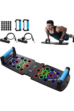 Genel Markalar Push-Up Lastikli Ekranlı Sensör Sayaçlı  Şınav Tahtası – Fitness Spor Aleti
