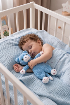 Petolojim Amigurumi %100 El Yapımı Kedi Uyku Arkadaşı - Bebek Hediyesi, Bebek Uyku Arkadaşı, Çocuklar İçin Hediye