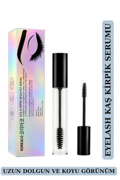 KOREACO Kaş Kirpik Serumu | Biotin Keratin Argan Yağı E Vitamini İçeren Bakım Serumu