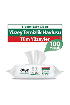 Sleepy Easy Clean Yüzey Temizlik Havlusu 100 Adet