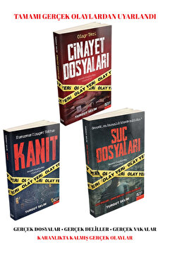 Nef Kitap Kriminal Olaylar Seti - 3 Kitap