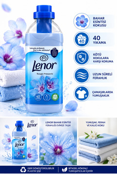 lenor Lenzuola Profumate Yumuşatıcı Konsantresi 40 Yıkama