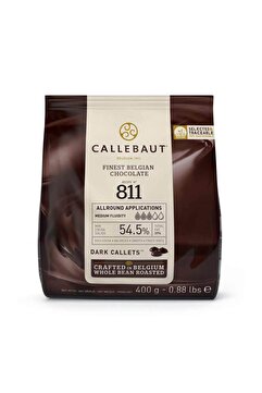 Callebaut BİTTER DROP ÇİKOLATA %54,5 400 GR 811