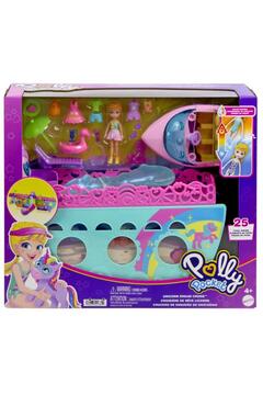 Polly Pocket ™ UNICORN RÜYA GEMİSİ™ Oyun Seti, renk değiştiren aksesuarlar HWP26