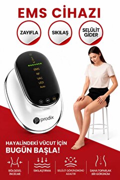 PRODİX EMS RF Vücut Bakım Cihazı | Bölgesel Sıkılaştırma, Selülit Bakım ve Masaj Desteği