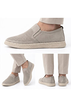 D&M DANİ&MARCA Erkek Hakiki Deri Ayakkabı, Günlük Ayakkabı, Yazlık Ayakkabı , Loafer Ayakkabı bej