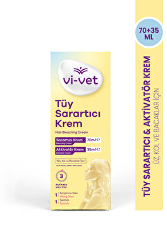 Vi vet Tüy Sarartıcı Krem 70 Ml-35ml