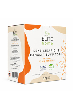 The Elite Home Leke Çıkarıcı Ve Çamaşır Suyu Tozu - Doğal Ve Vegan Sertifikalı 3 kg (Ekonomik Boy)