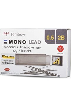 Genel Markalar Mono Lead 0.5mm 2B Min (Uç) 12'li Kutu