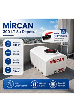 Mircan 300lt Kare Su Deposu Vana Hediyemiz