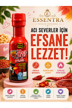 Essentra Home Hot Chicken Style Sos Kore Usulü Acılı Tavuk Aromalı Sos 200g