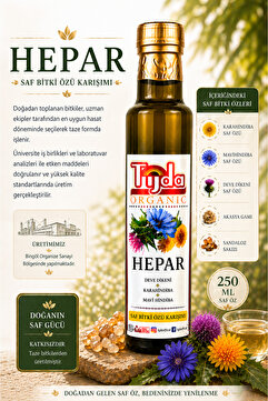 TİJDA Hepar,Akasya Gamı, Sandaloz Sakızlı Karahindiba Mavihindiba Deve Dikeni saf,Taze Bitki Özleri 250 ml