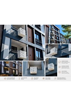 YİĞİT METAL 9000 Btu Klima Gizleme Paneli - Klima Gizleme Kafesi 02 (RAL 9016)