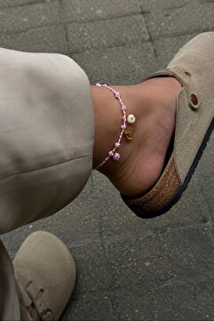 Lavian Accessories Charm Detaylı Çelik Halhal