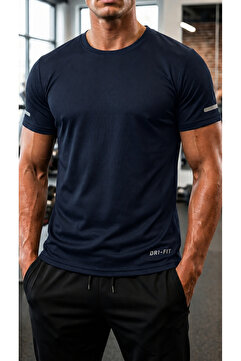 Ghassy Co Erkek Nem Emici Hızlı Kuruma Atletik Teknik Performans Spor T-shirt