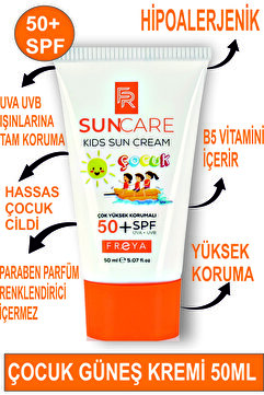 Freya Kids Suncare Kids Sun Cream 50ml Çocuk Güneş Kremi 50ml