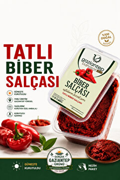 Gaziantep Baharat Tatlı Biber Salçası 1 kg Ev Yapımı