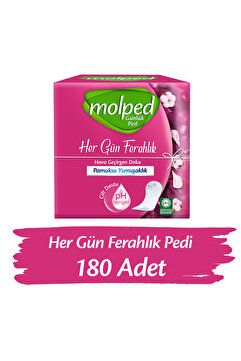 Molped Her Gün Ferahlık Günlük Ped 180 Adet