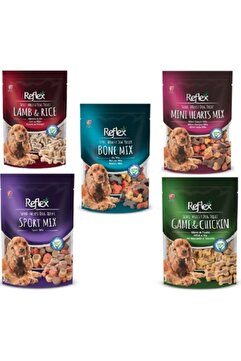 Reflex Semi Moist Dog Treat Köpek Ödülü 150 gr * 5 Li Eko Paket MSKTSEMI55 -TY5609621