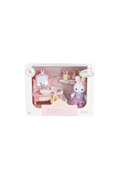 Mega Bay Dreamy Mini Tavşan Aksesuarlı Lavabo Seti 6621 5