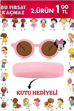 Zzla 2. Ürün 1 Tl Uv400 Korumalı Çocuk Güneş Gözlüğü KUTU HEDİYELİ
