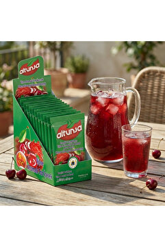 Altunsa Vişne Aromalı Soğuk Toz Içecek 9 gr X 24 Adet